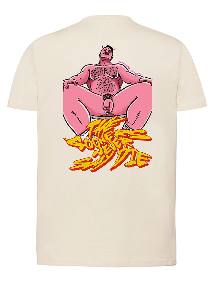 The GOONERS Never Say Die Tee (18+)
