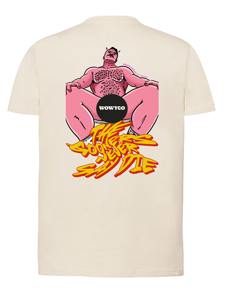 The GOONERS Never Say Die Tee (18+)